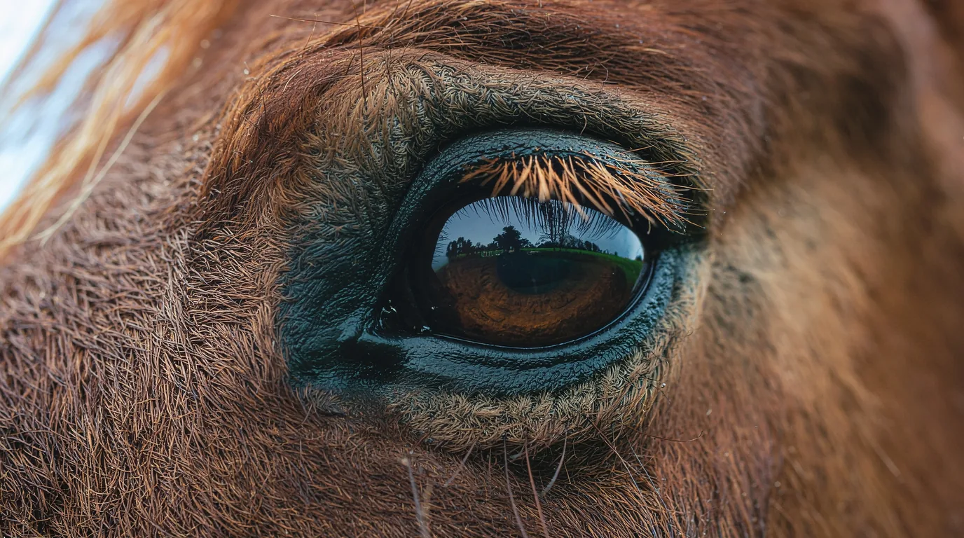 Un regard de cheval au Mes Petits Sabots, Châtres