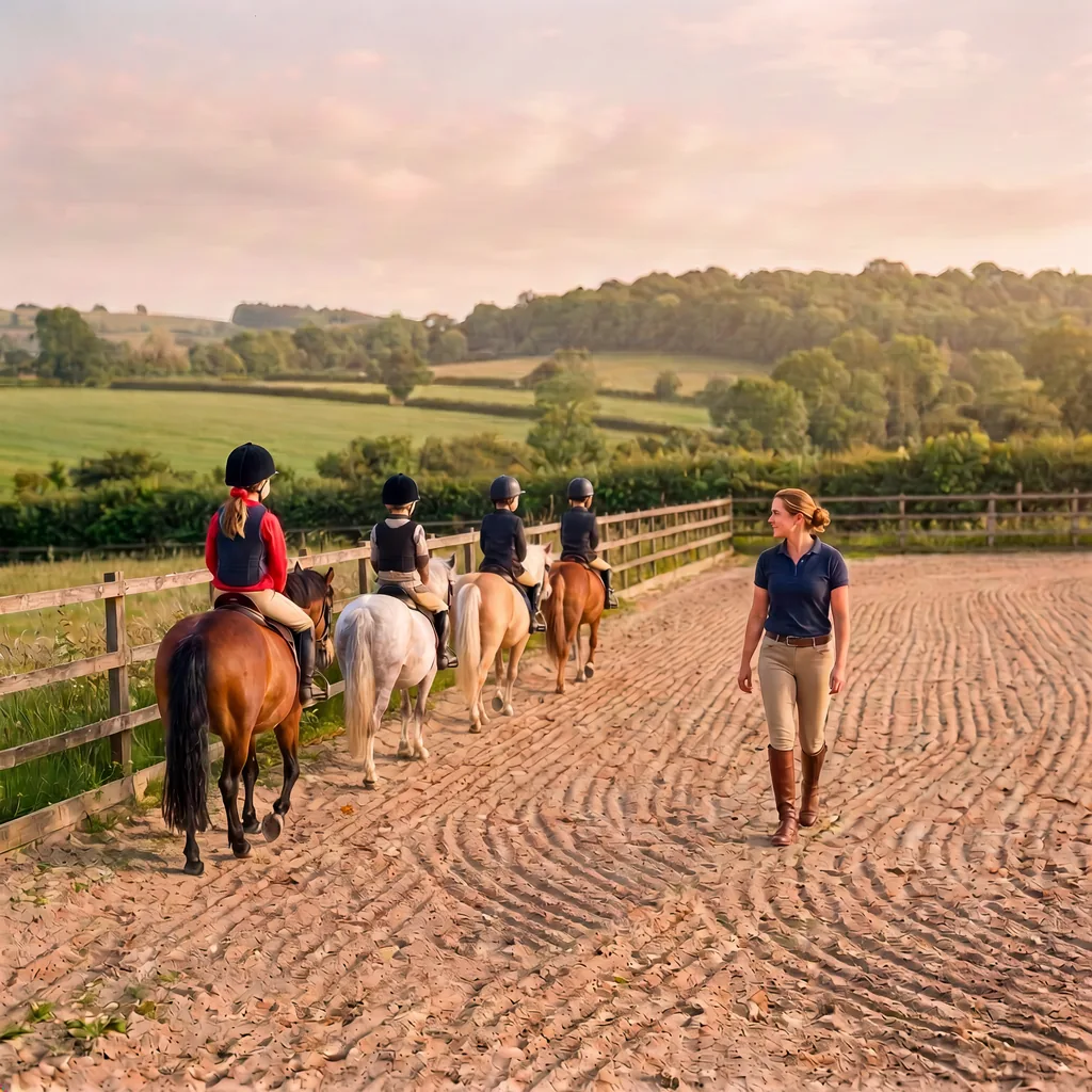 Cours de poney à Châtres, Dordogne